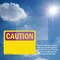 Signmission Radiation & Laser Sign, 3.5 in H x 5 in W, Vinyl Decal, Rectangle OS-2PACK-CR-D-35-L-10161 - alternate 5
